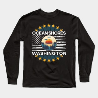 OCEAN SHORES WASHINGTON Long Sleeve T-Shirt